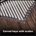 thumbnail image 2 of Instrumento musical estilo constelación Kalimba de 21 teclas para niños adultos principiantes, 2 of 7