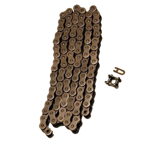 Natural 520x110 Non O-Ring Drive Chain ATV Motorcycle MX 520 Pitch 110 Links Factory Spec FS-520-NZ 