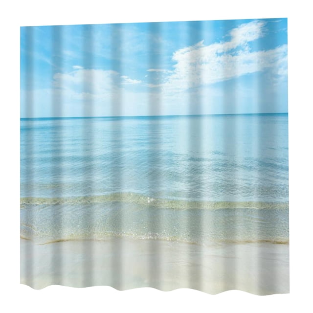 Cortina de Moderna Del Del Poliéster Del Diseñador Gancho 12 180cm X 180cm 9 BLESIY Cortina de baño