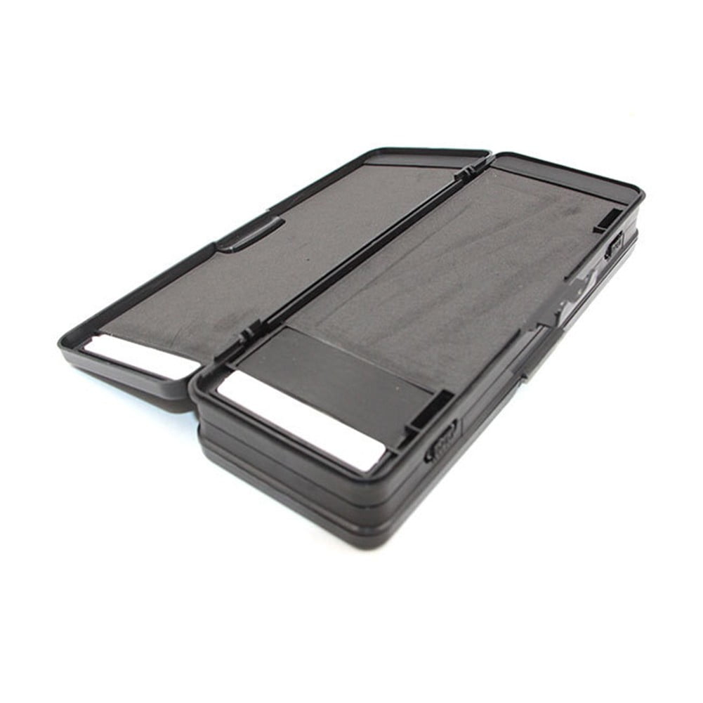 6-Layer Carp Fishing Tackle Box for 72 Hair Rigs, Coarse Fishing Hook Storage Wallet with Secure Twin Clip Lock Lid