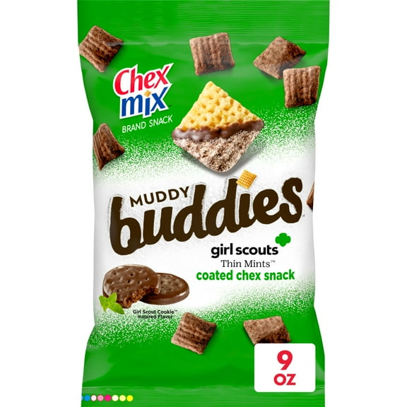 Chex Mix Muddy Buddies, OREO Cookies and Cream Snack Mix, 9 oz