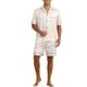 thumbnail image 2 of Conjunto de Pijamas de Satén INSPIRE CHIC para Hombre, Ropa de Dormir de Manga Corta, Dos Piezas, Ropa de Casa con Bolsillos, Pijamas Suaves para la Noche M Champagne, 2 of 6