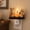 B#021, variant on Witch Ghost Campfire Night Light, Plug-in Wall Flickering Flame 3D Guitar Reading Ghost Lamp, Halloween Decor Spooky Season Wall Night Light for Bedroom, Cute Decor Gift for Kids Adults