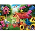 thumbnail image 4 of Buffalo Games - Birds Eye View - Garden Birdhouse - 1000 Piece Jigsaw Puzzle, 4 of 6