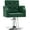 Green, variant on BarberPub Classic Salon for Hair Stylist,Hydraulic Barber Styling Chair, White 8818
