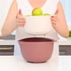 thumbnail image 5 of Durkslag och Köksdurkslag Set (Röd) - Sila Ris, Quinoa och Små Korn - Blötläggning, Tvättning och Dränering av Grönsaker och Frukter, 5 of 5