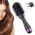 thumbnail image 2 of Hair Dryer Brush, Hot Air Brush Hair Dryer Styler & Volumizer Brush Blow Dryer Styler, Negative Ion Ceramic Blow Dryer Brush, One Step Hair Dryer & Styler, 2 of 5