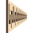 thumbnail image 3 of Ekena Millwork 46 3/8"W x 4"H x 1/4"T Victory Fretwork Moulding, Birch, 3 of 13