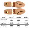 thumbnail image 5 of Wooden Lotus Shoe Stretcher Spring Shoe Expander Anti-wrinkle Shaper for Shoes (1 Pair), 5 of 5
