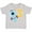 AC-Heather Grey, variant on Rocket Space Ship Happy Third Birthday Boys or Girls Toddler T-Shirt