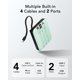 thumbnail image 5 of Cargador portátil VRURC 10000 mAh 20 W con cable incorporado verde, 5 of 8