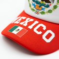 thumbnail image 4 of Byfri Mexico Flag Mesh Trucker Hat Breathable Outdoor Sun Baseball Cap 56-60cm, 4 of 7