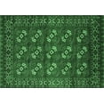 thumbnail image 1 of Ahgly Company Indoor Rectangle Oriental Emerald Green Industrial Area Rugs, 5' x 8', 1 of 4