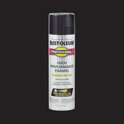 Black, Rust-Oleum Professional High Performance Gloss Enamel Spray Paint-7579838, 15 oz