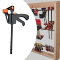 thumbnail image 3 of JUST BUY IT F Type Woodworking Clip Plastic Reinforced Nylon Material Quick Grip Clamp, 3 of 7