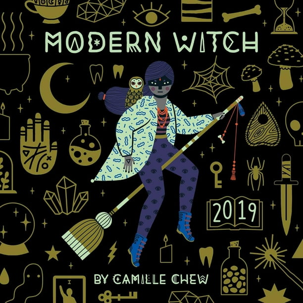 Modern Witch 2019 Wall Calendar (Other) - Walmart.com - Walmart.com
