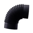 thumbnail image 4 of Codo de estufa de 90 degree Accesorio de montaje sencillo Accesorio de codo de chimenea negro Identificación 153 cm, 4 of 8