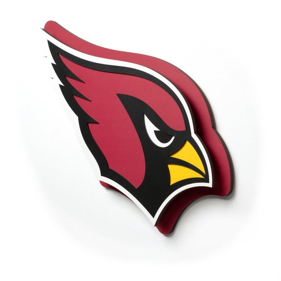 YouTheFan NFL Arizona Cardinals 3DX Die Cut Wall Art
