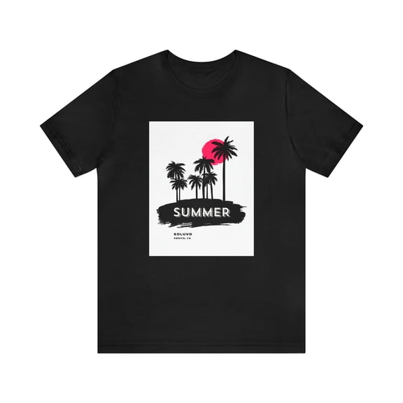 Soluvd Summer Unisex, Women's, Men's Short Sleeve Tee