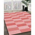 thumbnail image 3 of Ahgly Company Machine Washable Indoor Rectangle Transitional Pastel Pink Area Rugs, 6' x 9', 3 of 7