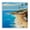 Tropical Cove Shoreline, variant on Stupell Industries Coastal Pastel Relaxing Beach Canvas Art, 24 x 24, by Irena Orlov