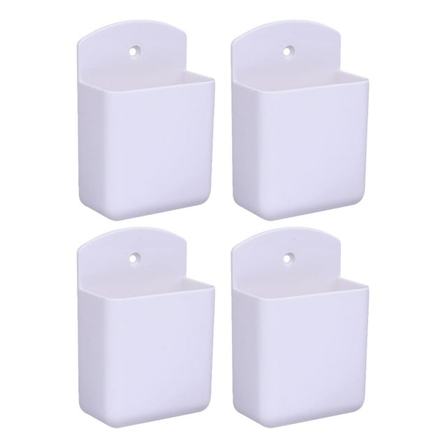 4pcs Air Conditioner Controller Holder Rack Wall Mounted Remote Control Holder