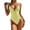 Yellow, variant on KDFJPTH Women's One Piece Swimsuits Hot Pink Swimming L