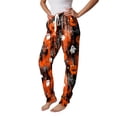 thumbnail image 4 of IYYVV Womens Halloween Pajamas Baggy Halloween Pumpkin Printed Sweatpant Fall Lounge Pant with Pockets Orange XL, 4 of 5