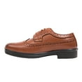 thumbnail image 3 of Deerstags Deer Stags Ace Youth Boys' (11-7) Dress Shoe Beige, 3 of 9