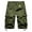 01-Armygreen, variant on Women's Casual Fitted Multi-Pockets Twill Bermuda Cargo Shorts(No Belt),Khaki 2