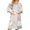 Sky Blue(Vintage Floral Print), variant on Zipper Lightweight Robes for Women Loose Fit Summer Bathrobes for Women Zipper Front 3/4 Sleeve Knee Length Vintage Floral Print Trendy Pajama Loungewear with Pockets Army Green XL