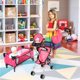 thumbnail image 3 of Set Doll Play Fash n Kolor de 4 piezas con Pack N Play y silla de paseo, 3 of 6