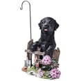 thumbnail image 3 of DOLITY Garden Dog Statue Animal Figures Crafts Dog Ornament for Home Outside Garden F, 3 of 9