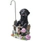 thumbnail image 3 of Estatua de perro, adorno de perro, manualidades, figuras de animales decorativas divertidas e impermeables Estilo F, 3 of 9