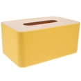 thumbnail image 4 of Porta pañuelos Caja de pañuelos faciales Soporte de cubierta Organizador de pañuelos rectangular, 4 of 8