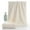 beige white, variant on 5pc Velvet Face Towels - Soft Absorbent Terry Cloth for Face Wash & Makeup Removal - Gentle Cleansing Cloths - Compact Daily Skincare Towels - 30x60cm