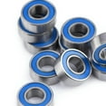 thumbnail image 5 of Roulement MR126RS 20/50/100 Pcs ABEC-5 6x12x4 mm Miniature MR126-2RS Roulements à Billes RU Bleu Scellé pour Axial SCX10, Facile à Utiliser, 5 of 5