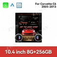 thumbnail image 2 of ZWNAV 10.4 Inch Multimedia Player For Corvette C6 2005-2013 Car Radio CarPlay Vertical Screen Android 13 GPS Navigation Head Unit Auto, 2 of 13