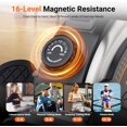 thumbnail image 2 of Dripexfitness Rower Machine, Magnetic Rower with LCD Monitor, 16 Adjustable Levels, and Compact Storage Design, 2 of 2