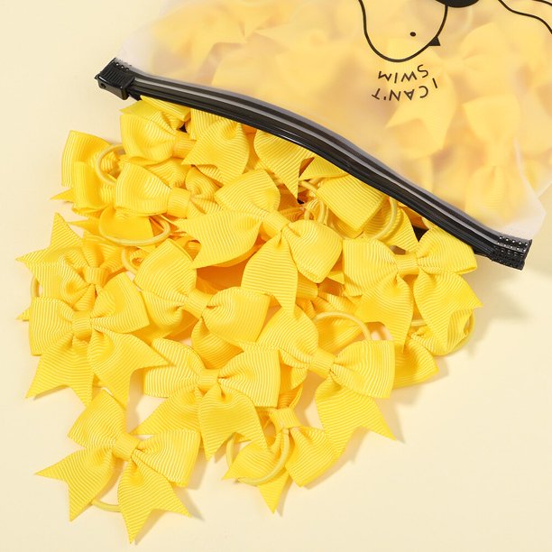 Cinta de grogrén para el pelo, lazos elásticos para el pelo, bandas para el pelo, accesorios para bebés y niñas, lote de 5, 10 y 20 unidades