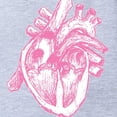 thumbnail image 2 of CafePress - Human Heart_Pk - Cute Infant Baby Football Bodysuit, 2 of 3