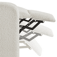 thumbnail image 6 of Yaheetech Upholstered Boucle Recliner Adjustable Reclining Chair w/ Pocket Spring, Ivory, 6 of 9