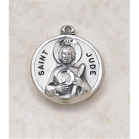 SS727-57 Sterling Patron Saint Jude Medal
