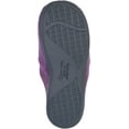 thumbnail image 5 of Roxoni Women's Comfort Slip On Memory Foam French Terry Lining Indoor Outdoor Purple 10.5/11, 5 of 5