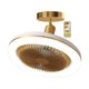 thumbnail image 1 of Luz de ventilador de techo de 30 W, ventilador eléctrico de viento de 3 velocidades, luz de techo silenciosa para la habitación del hogar, 1 of 8