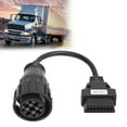 thumbnail image 1 of 12Pin MAN To 16Pin Diagnostic Extension Cable, OBD2 Adapter Professional  for Automotive Car Replacement for DELPHI, 1 of 7