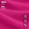 thumbnail image 5 of Resinta 8 Pack Baby Toddler Girls Cotton Bike Shorts Kids Safety Under Dress Dance Shorts, 5 of 10