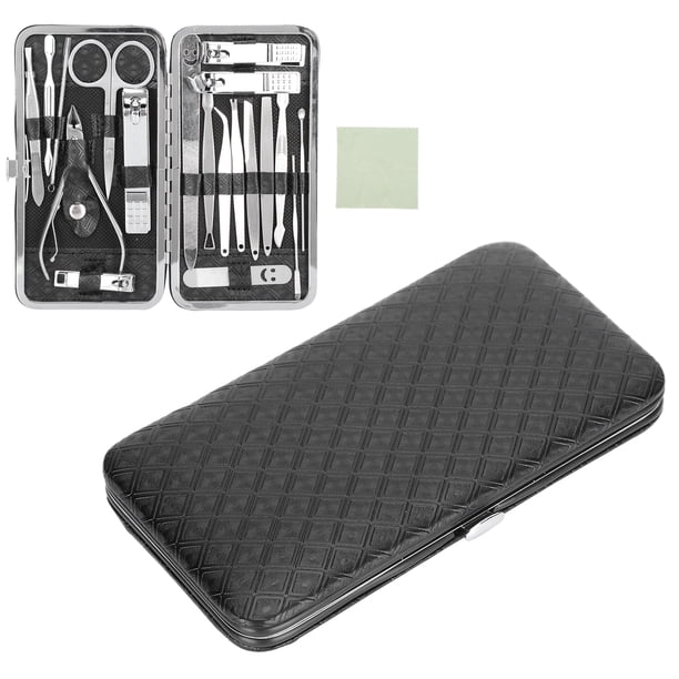 19-Piece Professional Manicure & Pedicure Tool Kit - Stainless Steel Nail Care Set For Home & Salon 7 thumbnail image