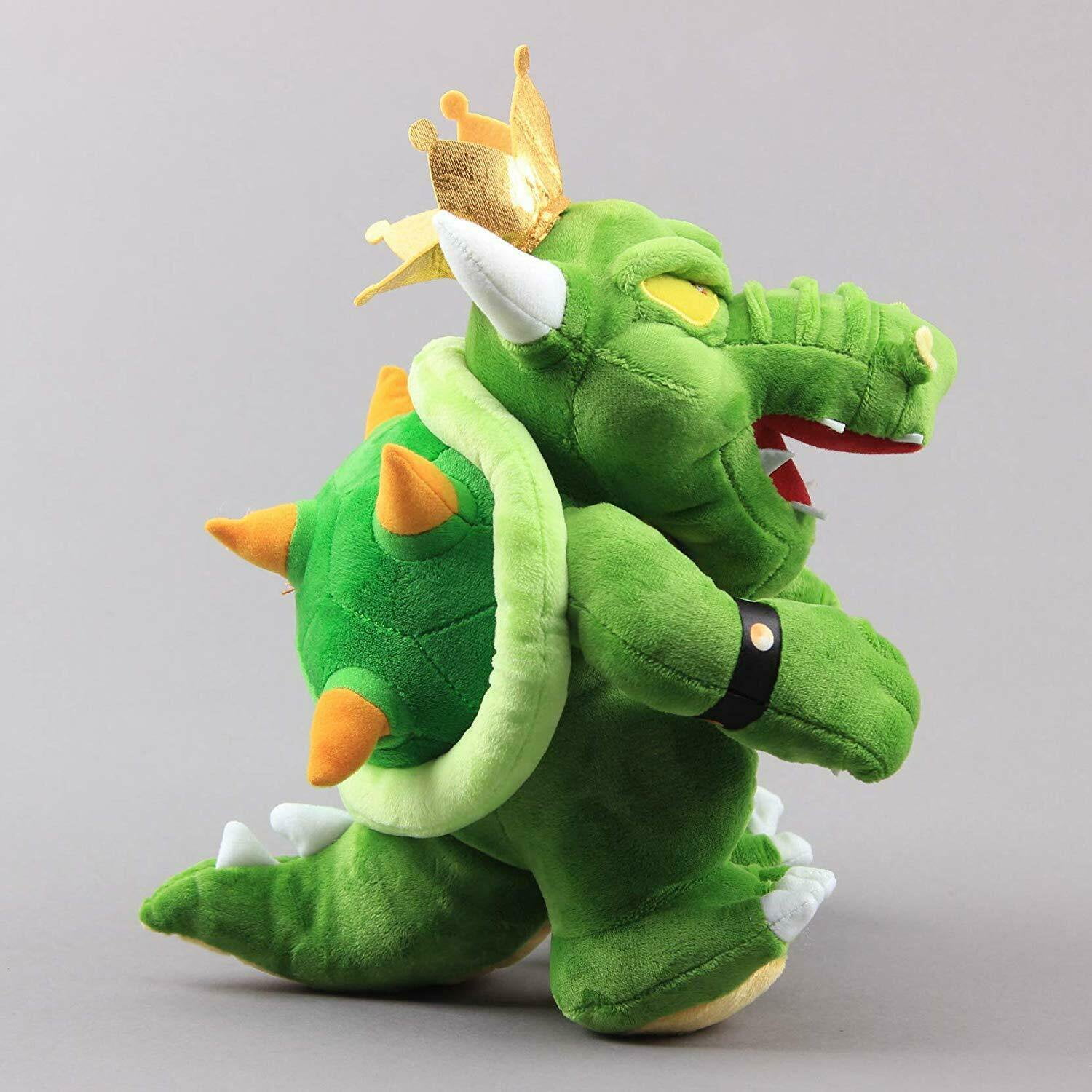 New Super Mario Bro. King Green Koopa Bowser 12 Plush Toy Doll