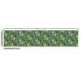 thumbnail image 2 of Flower Sofa Upholstery Fabric by the Yard, Cartoonish Pattern with Daffodil Branches, Decorative Fabric for DIY and Home Accents, Forest Green Multicolor by Ambesonne, 2 of 4